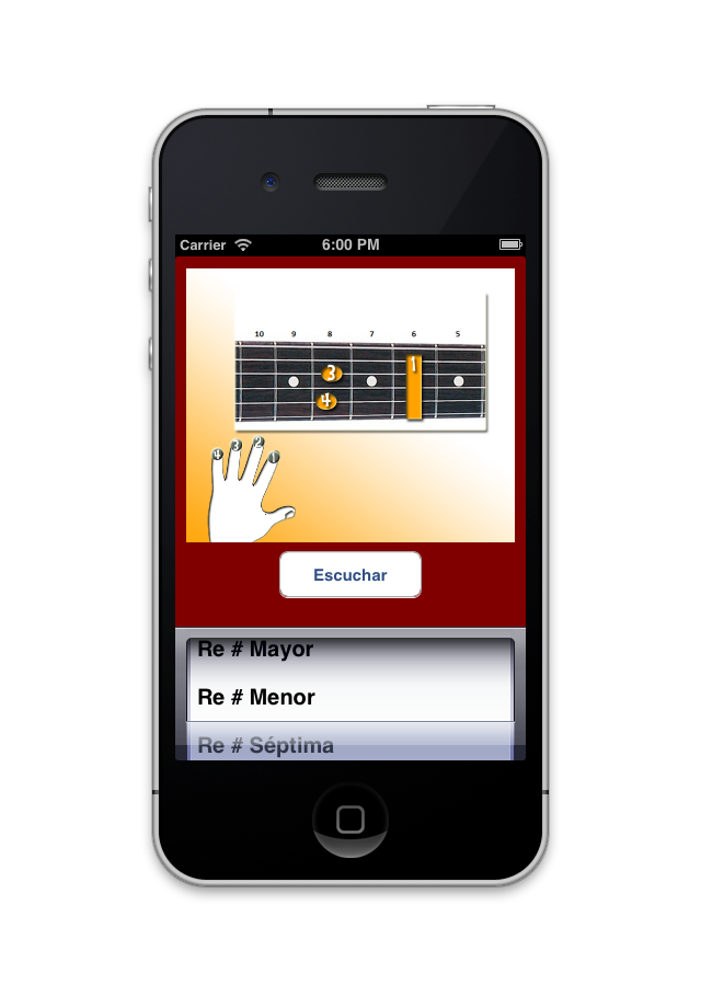 Acordes de guitarra con sonido