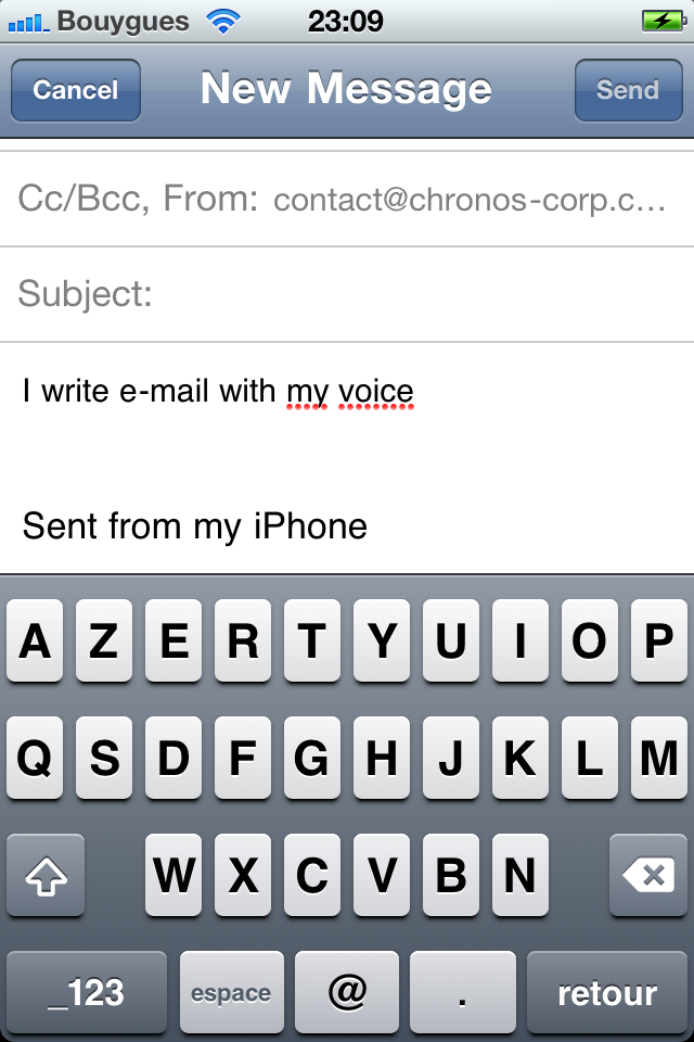 iPhone Screenshot 1